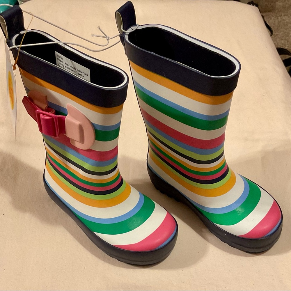 Sun Squad Girls’ Garden Rain Boots